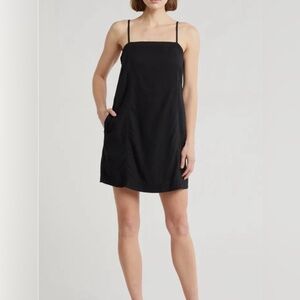 NWOT Madewell Max Linen Blend Dress, Size 8.